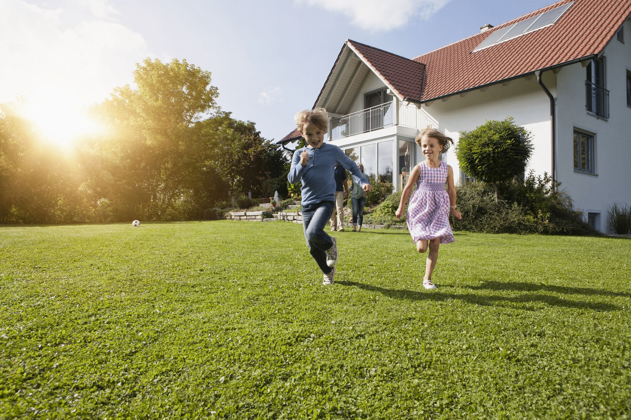 Children on Lawns can Cause Uneven Ground