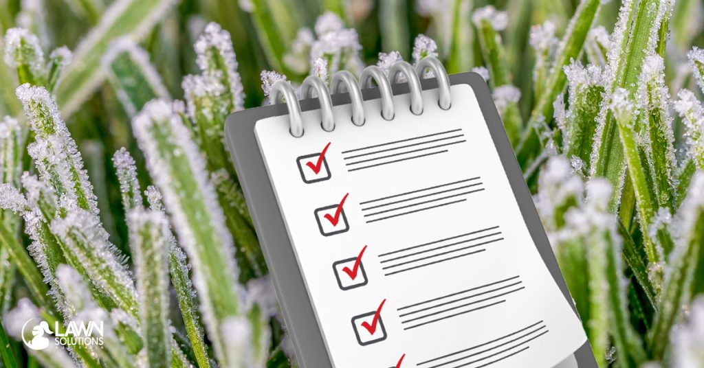 Preparing your lawn for winter checklist 